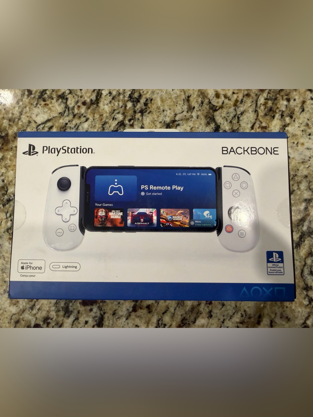 PlayStation Backbone Controller for iPhone -Lightning White